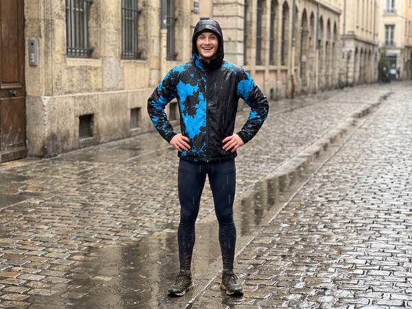 Runner RAINSHIFT sous la pluie