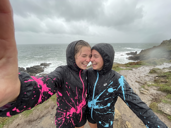 Runner RAINSHIFT sous la pluie